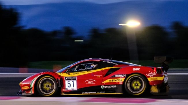 El Ferrari #72 lidera el doblete de Ferrari en la 'qualy' de Paul Ricard