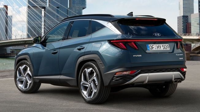 Hyundai Tucson Hybrid - posterior