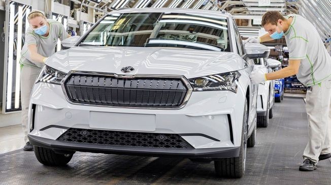 Producción del nuevo Skoda Enyaq iV