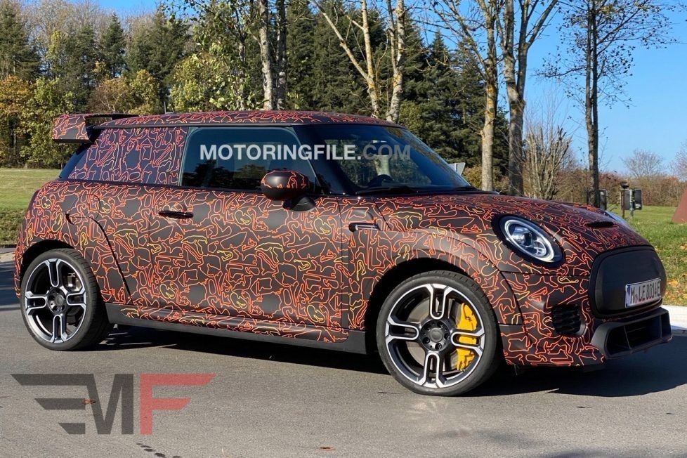 MINI John Cooper Works GP E, fotos espía de la versión eléctrica que llegará en 2022