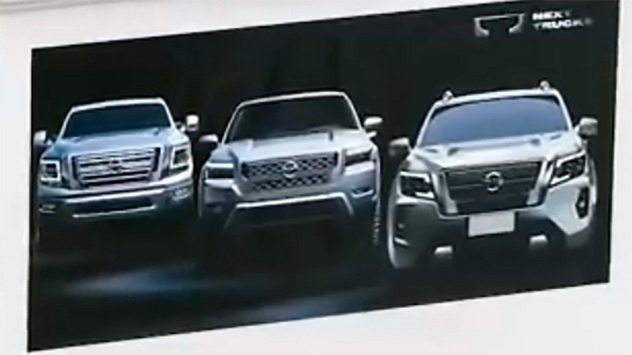 El nuevo Nissan Frontier norteamericano parece haber sido filtrado por la propia marca