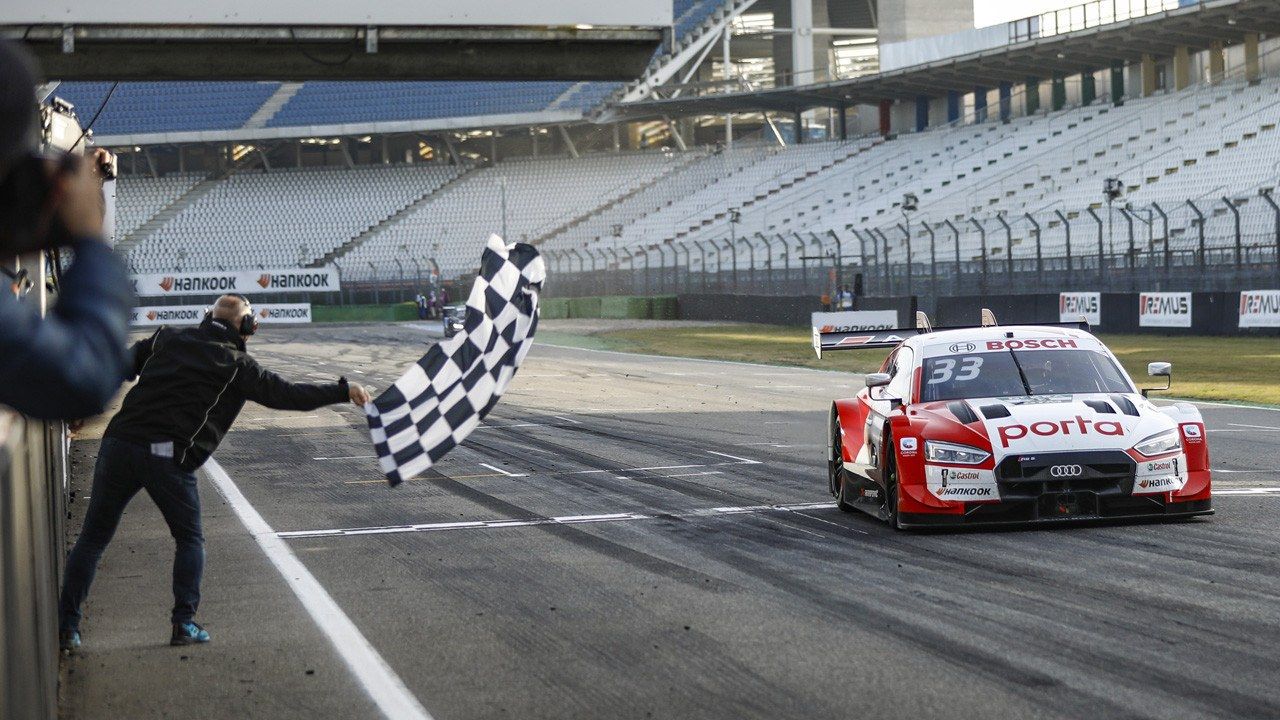 René Rast cierra su paso por el DTM con su tercer título en cuatro años