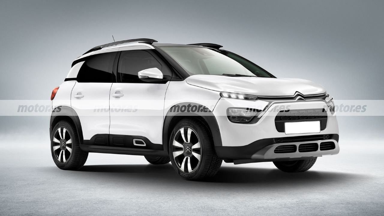 Recreación del Citroën C3 Aircross 2021