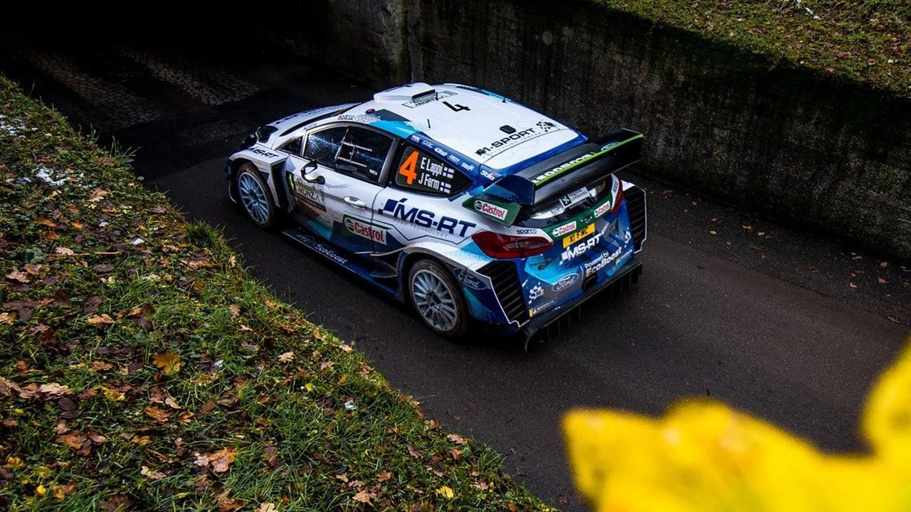 Esapekka Lappi, líder del Rally de Monza en la matinal del viernes