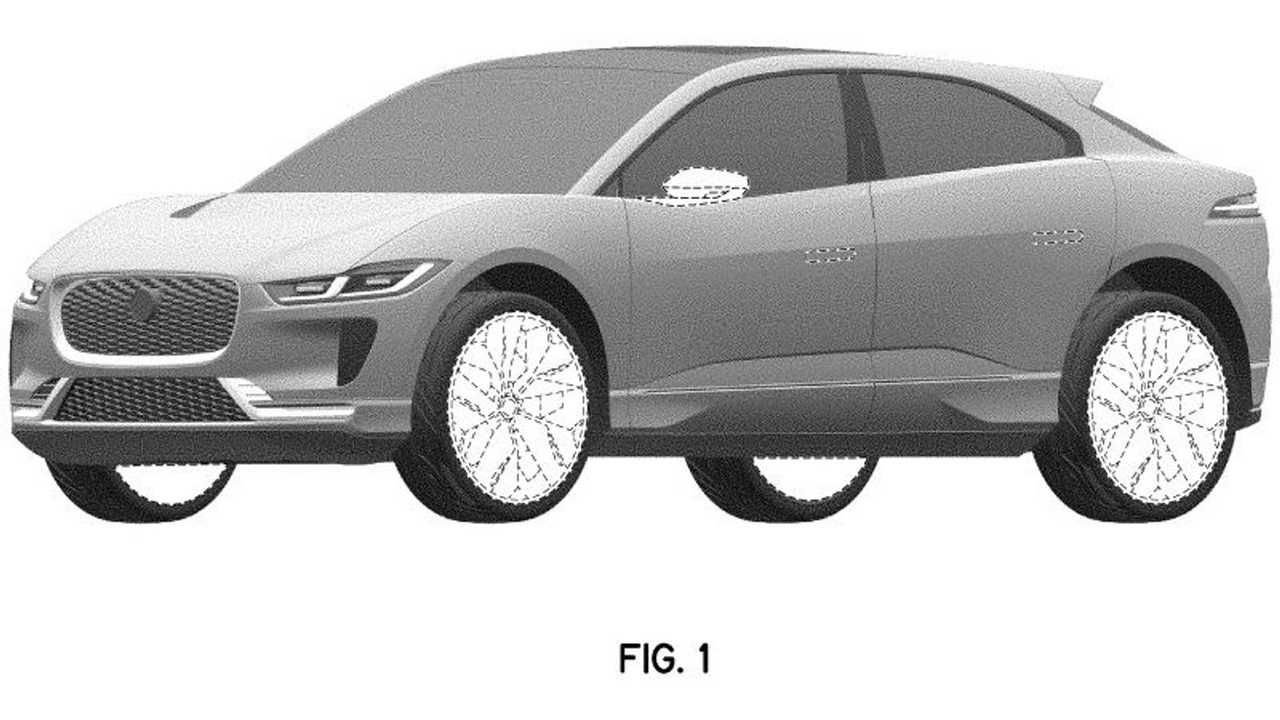 Unos bocetos del Jaguar i-Pace parecen filtrar un rediseño del crossover eléctrico