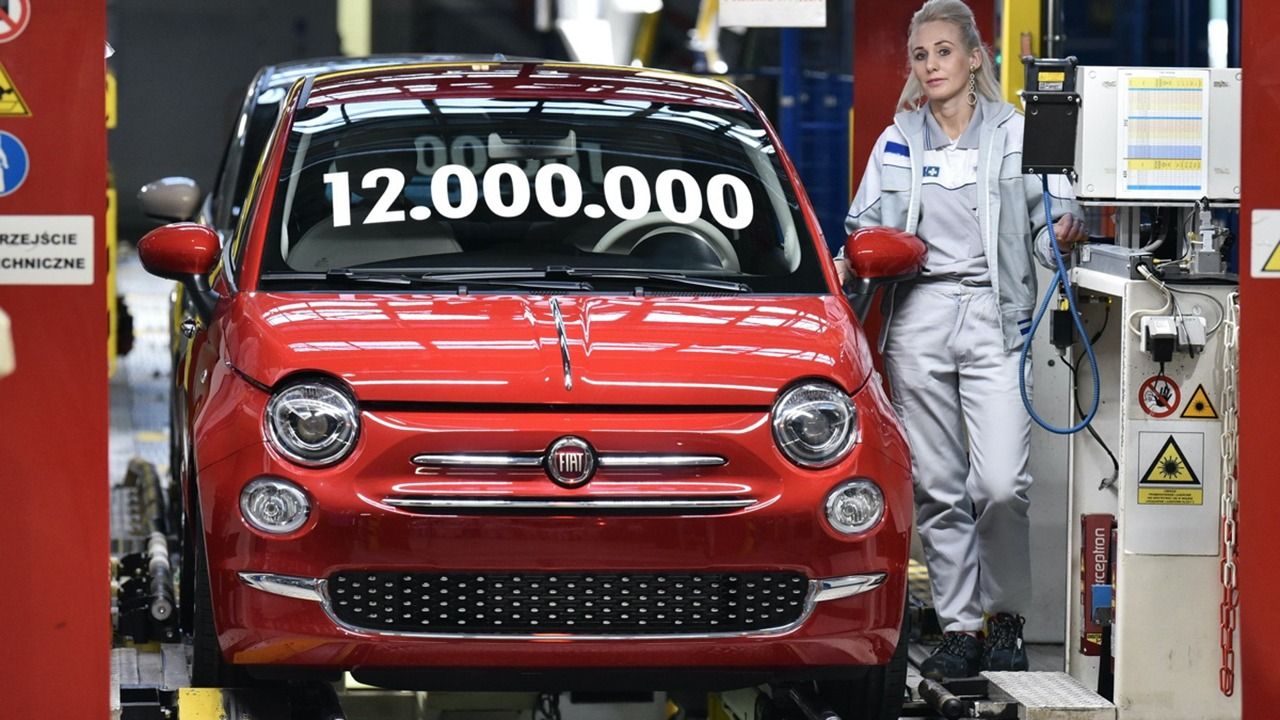 Producción del FIAT 500 en Polonia