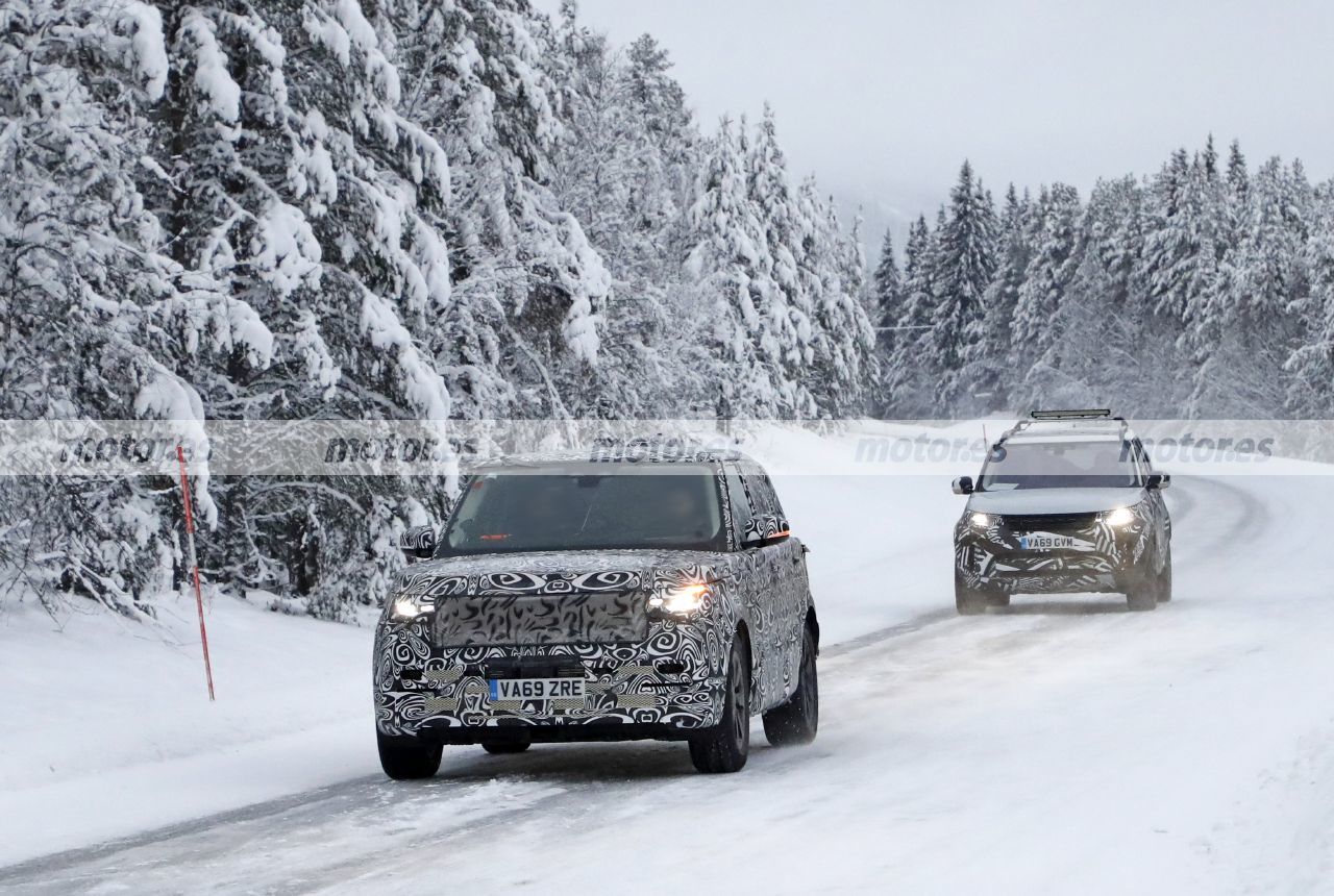 El nuevo Land Rover Range Rover 2022, cazado en las pruebas de invierno