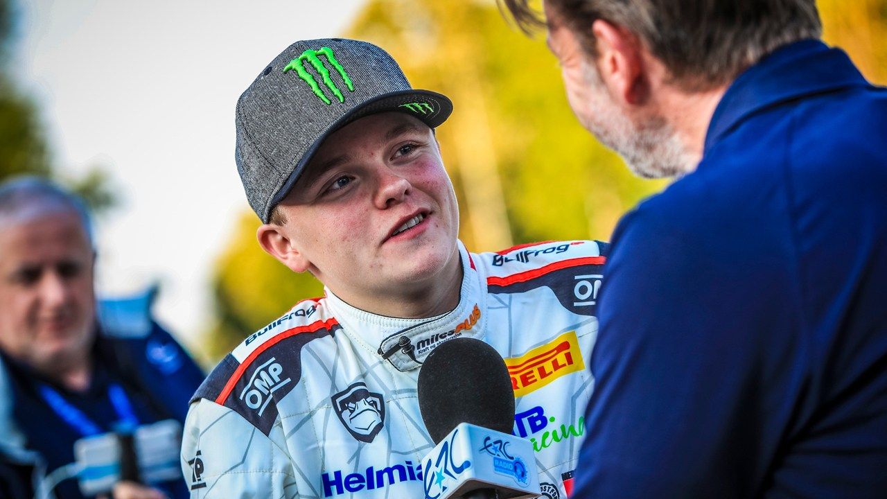 Oliver Solberg y Ole Christian Veiby, pilotos de Hyundai en WRC2 en 2021