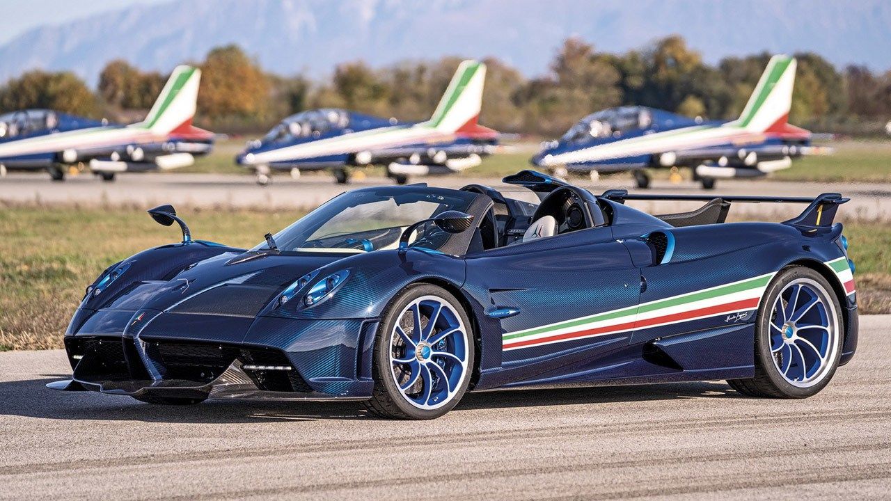 Pagani Huayra Tricolore, un exclusivo homenaje al escuadrón Frecce Tricolori