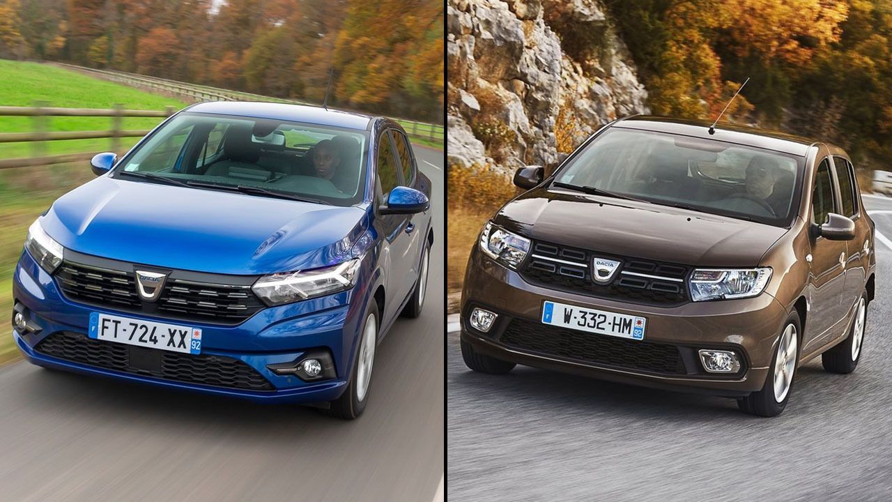 Dacia Sandero 2021 vs Dacia Sandero 2020