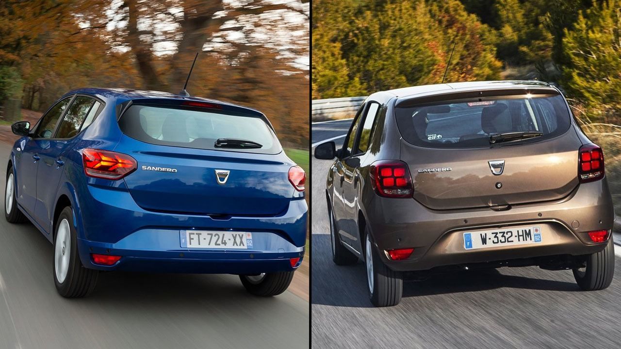 Dacia Sandero 2021 vs Dacia Sandero 2020