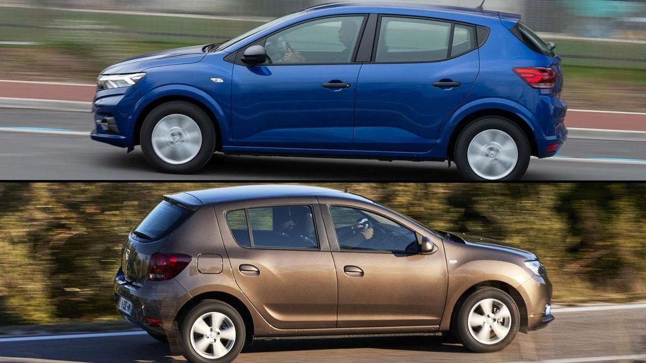 Dacia Sandero 2021 vs Dacia Sandero 2020