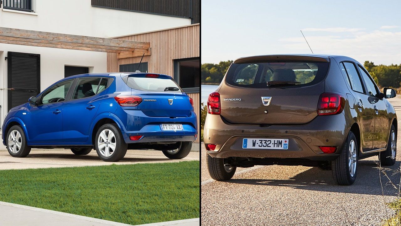 Dacia Sandero 2021 vs Dacia Sandero 2020