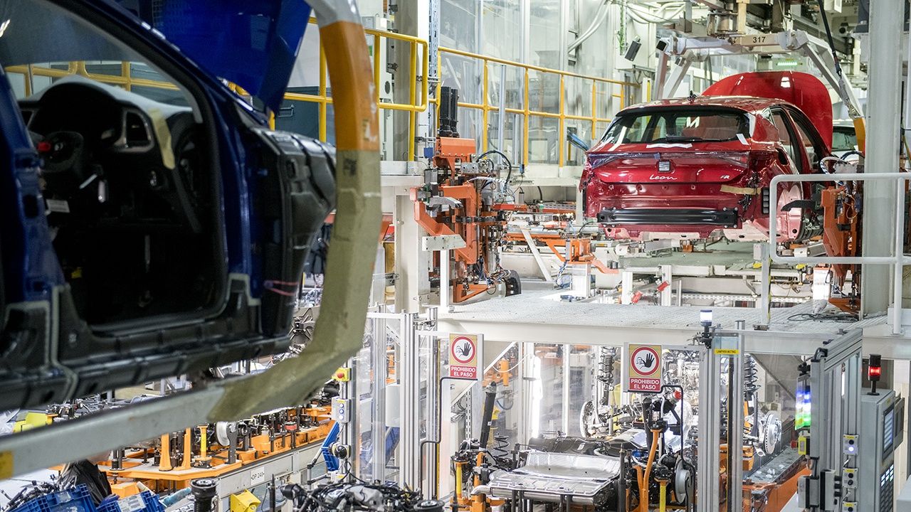 Producción del SEAT León en Martorell