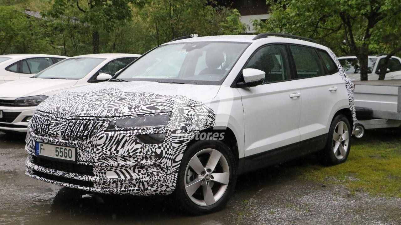 Skoda Karoq 2021 - foto espía