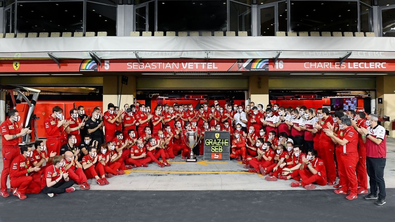 El último canto de Vettel con Ferrari: «Fue un día emocionante, les echaré de menos»