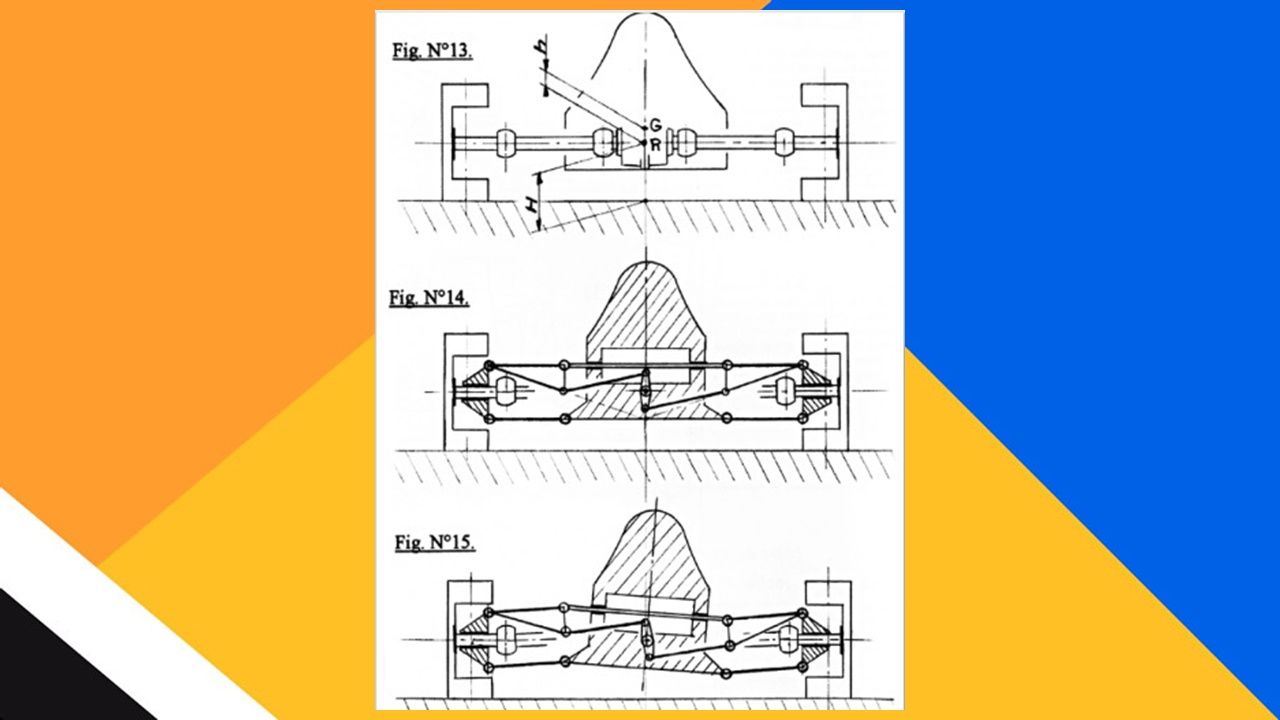 Esquema de la suspensión del Alpine A350