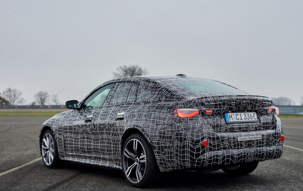 Teaser BMW i4 M50 xDrive 2021 - exterior