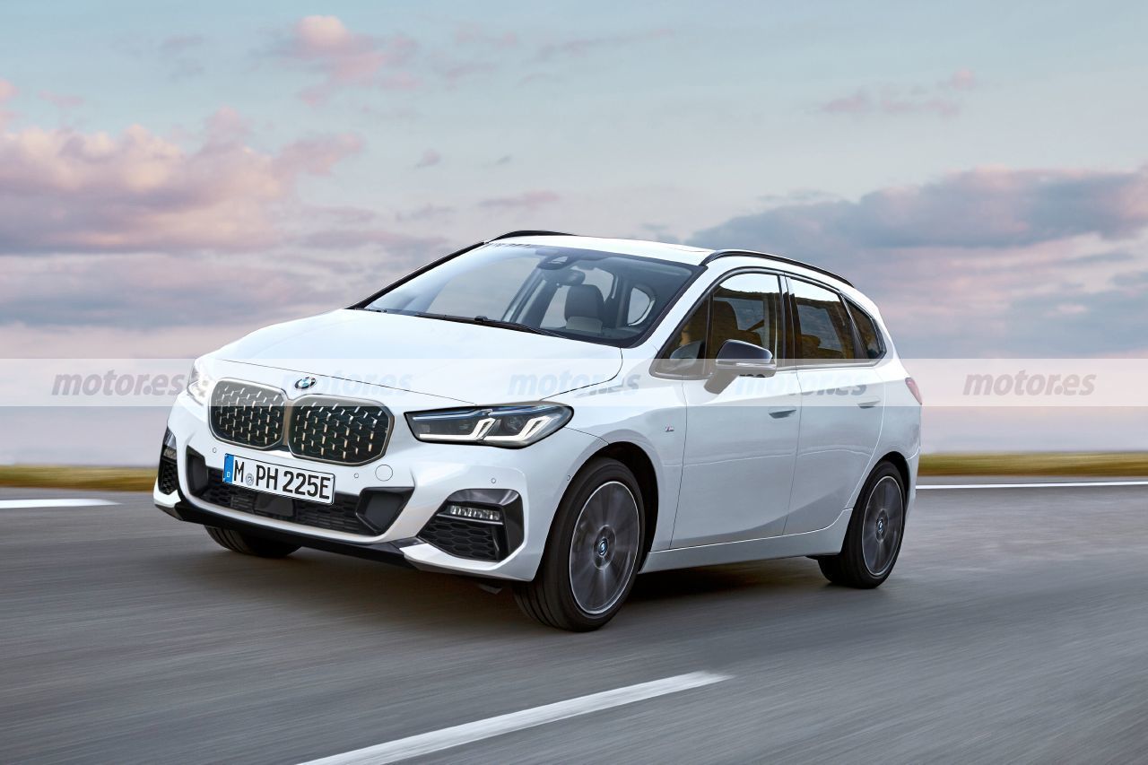 Nueva recreación más fiel del BMW Serie 2 Active Tourer 2022, el monovolumen bávaro