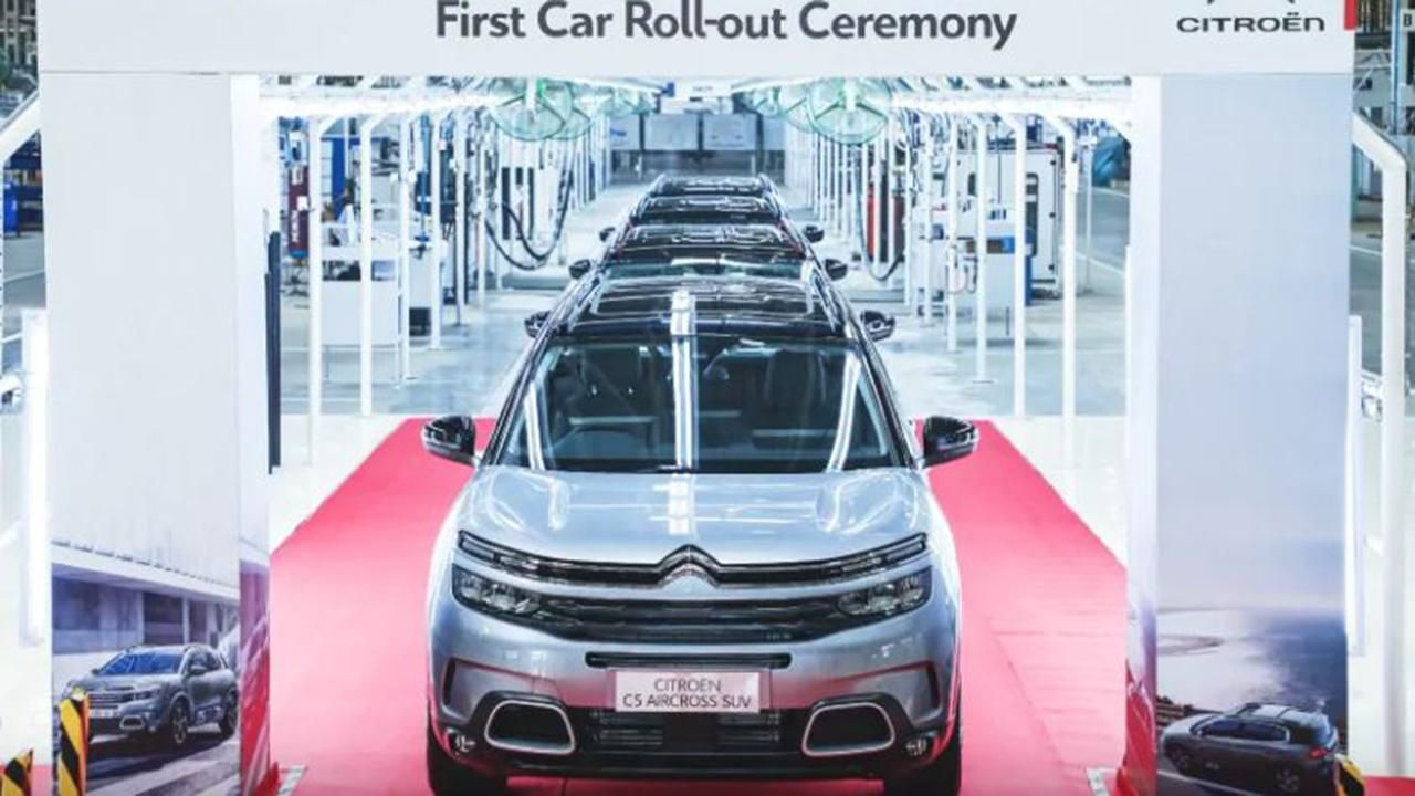 El Citroën C5 Aircross ya está siendo producido en la India