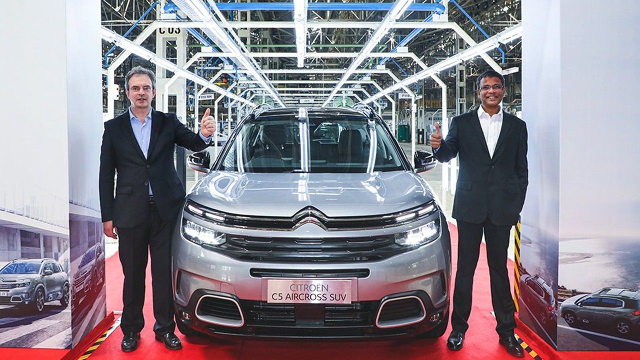 Citroën C5 Aircross - producción en la India