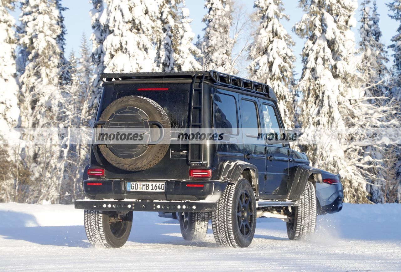 Fotos espía Mercedes-AMG G 63 4MATIC 4x4² 2021 - exterior