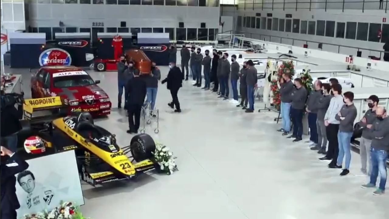 Así fue el emotivo homenaje de Campos Racing a su fundador