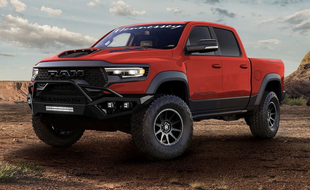 Hennessey adelanta su versión del RAM 1500 TRX con más de 1.000 CV