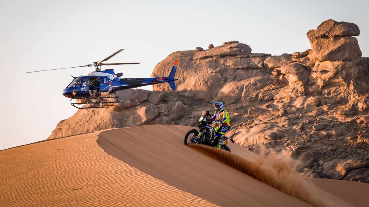 Kevin Benavides conquista la quinta etapa del Dakar tras sufrir una caída