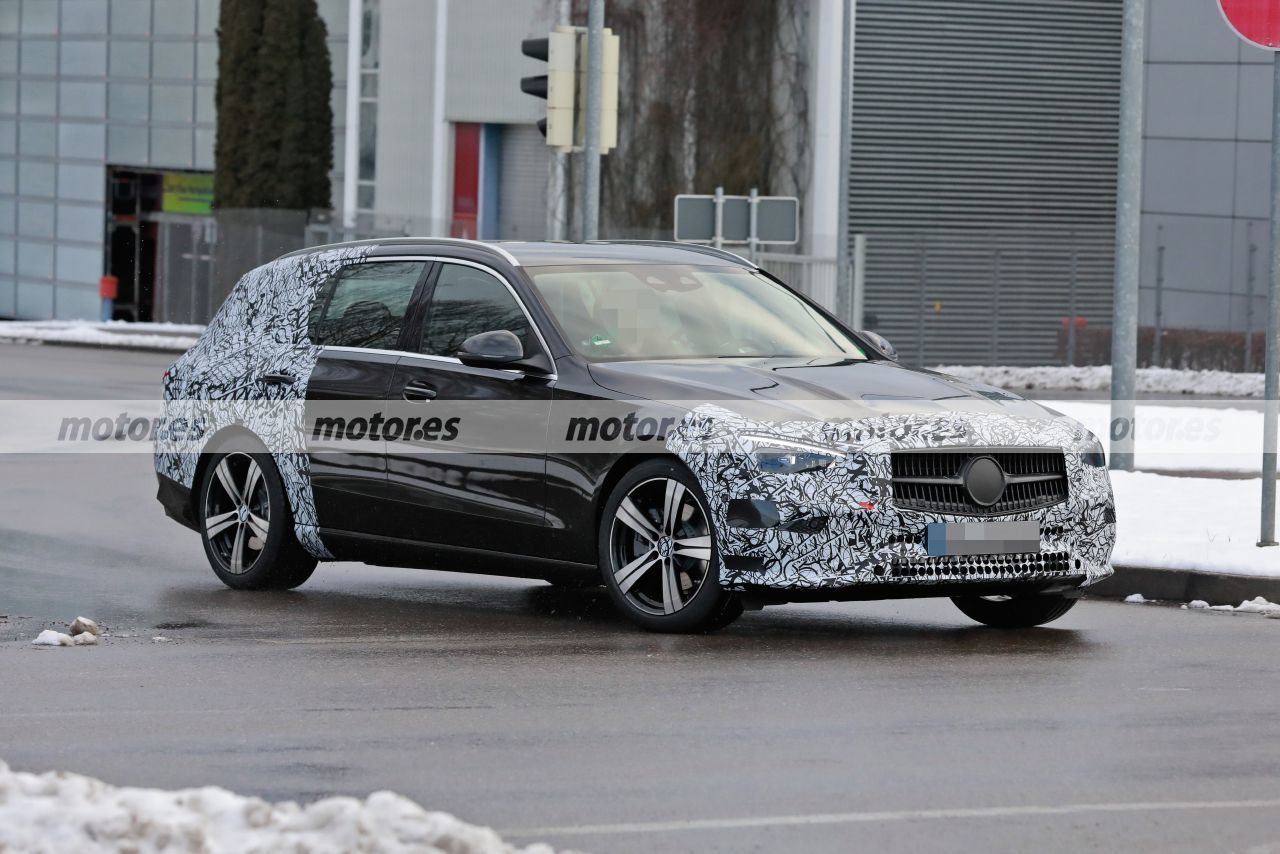 Foto espía Mercedes Clase C Estate 2021 - exterior