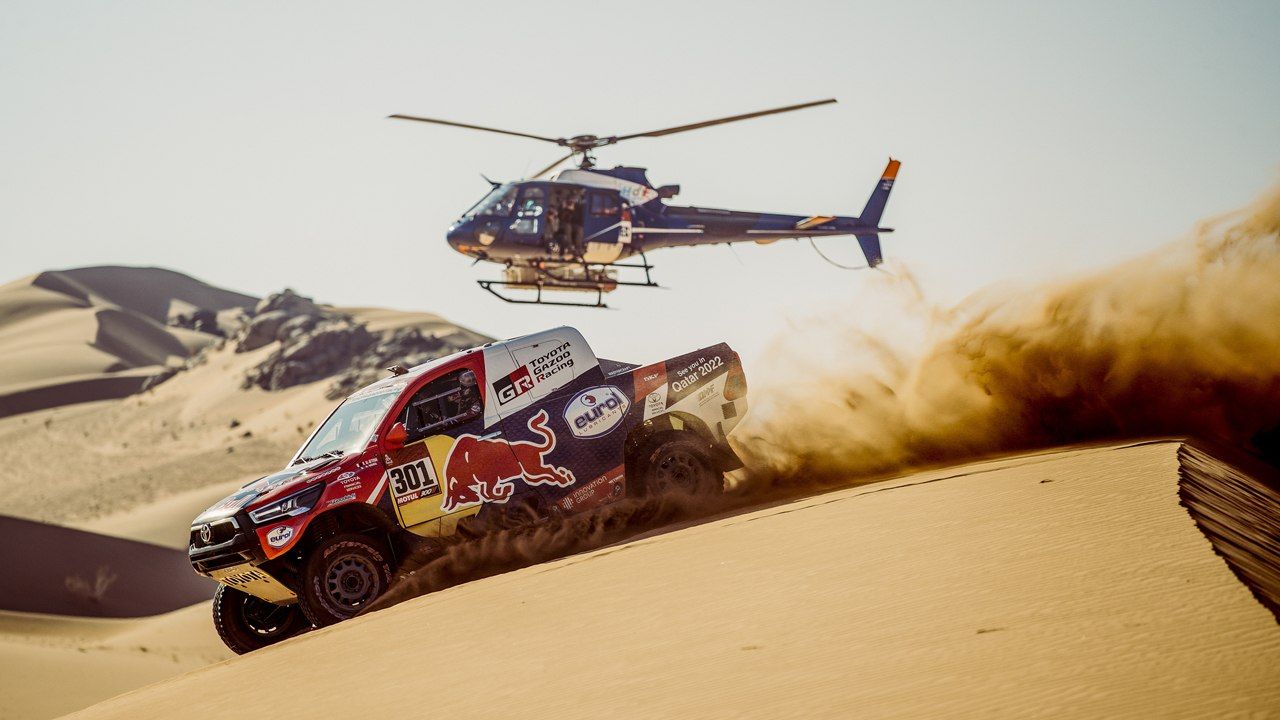 Nasser Al-Attiyah sale a por todas y conquista la segunda etapa del Dakar