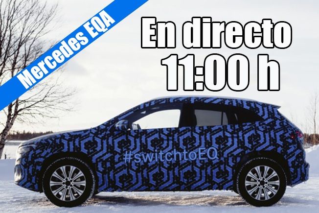 Sigue en directo la presentación del nuevo Mercedes EQA 2021