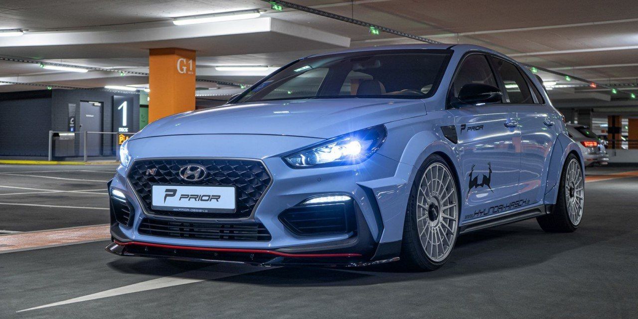 PRIOR Design lanza un paquete aerodinámico especial para el Hyundai i30 N