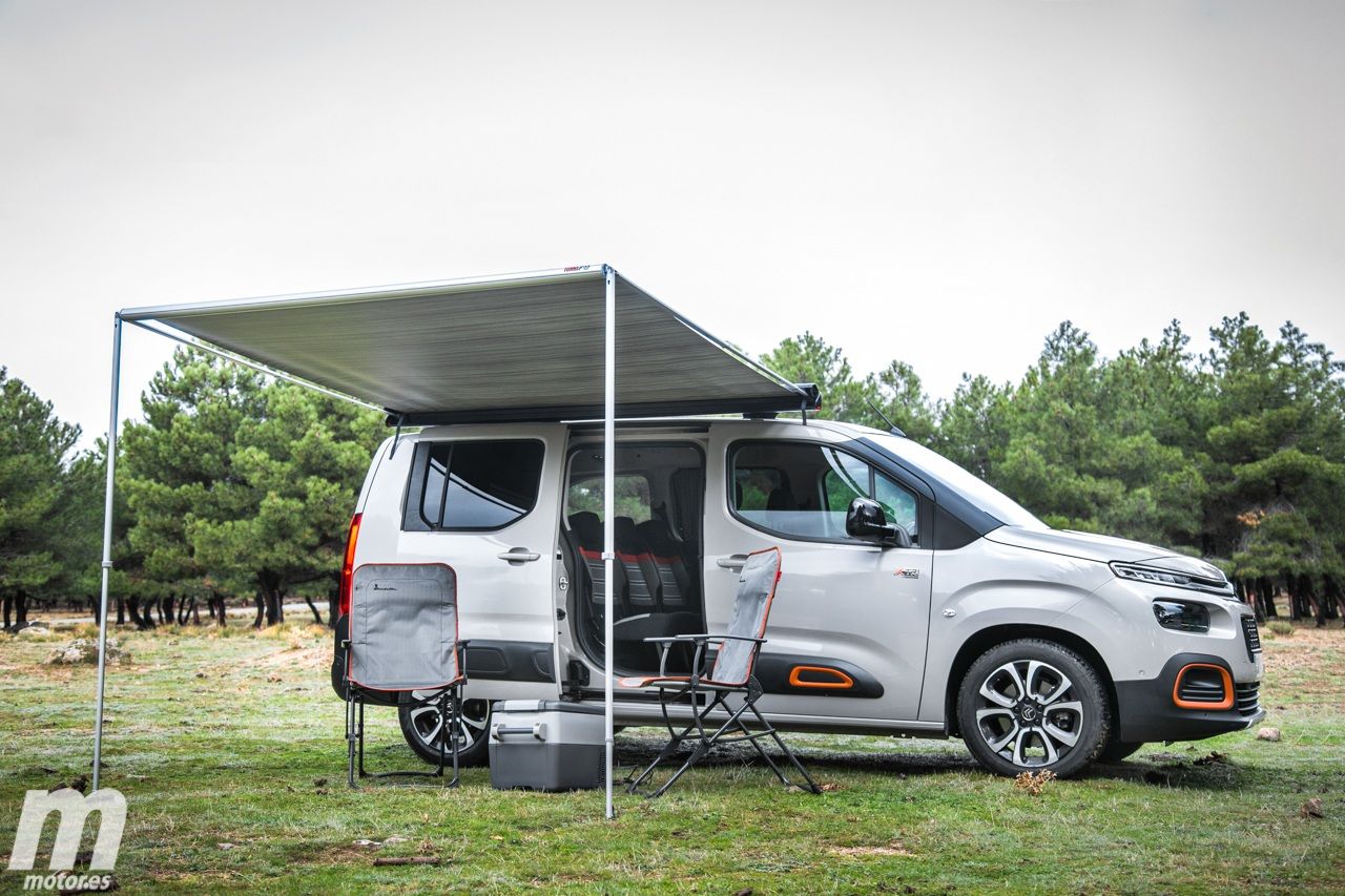 Prueba Citroën Berlingo by Tinkervan, una camper en formato mini