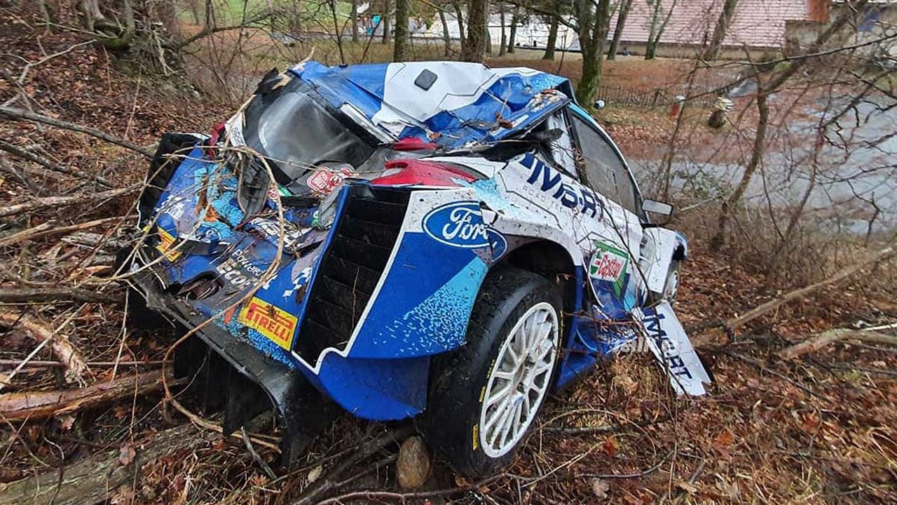 El Rally de Montecarlo arranca con liderato de Tänak y accidente de Suninen