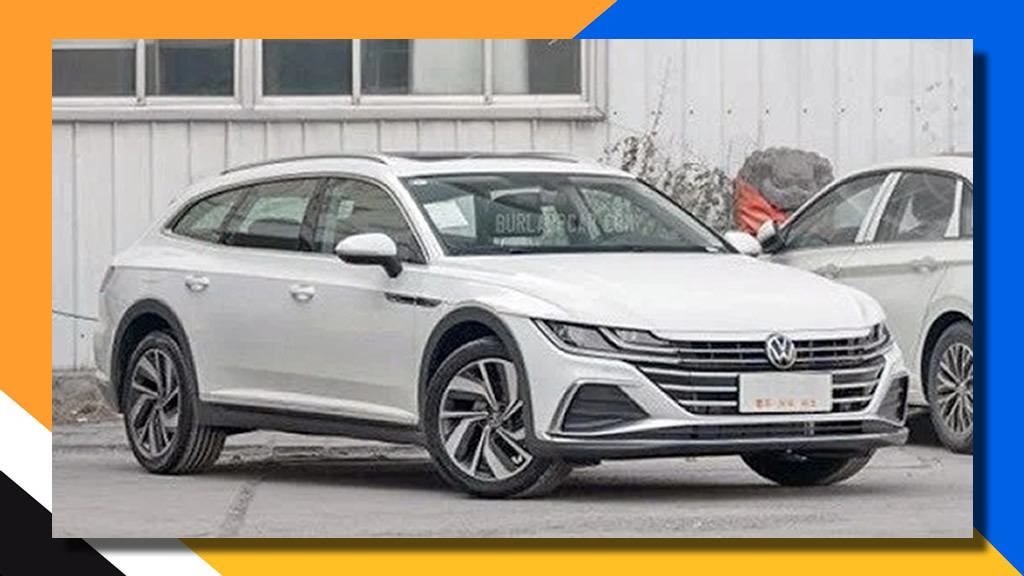 El Volkswagen Arteon Shooting Brake Alltrack 2021, al desnudo en unas fotos espía de China