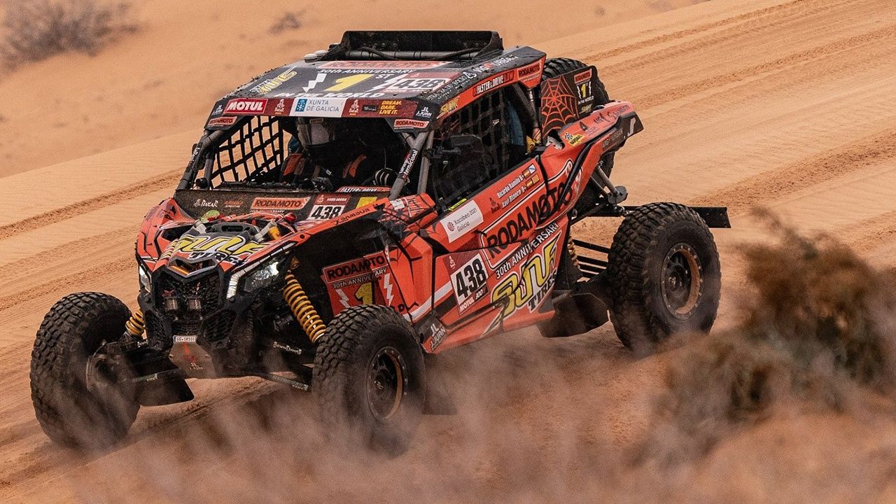 Xavier Blanco, copiloto de Ricardo Ramilo, deserta del Dakar en plena etapa