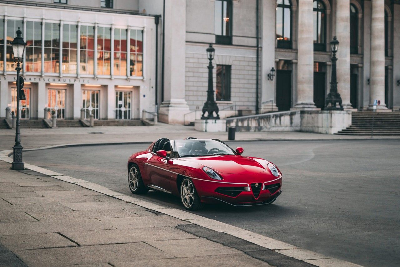 El último de los exclusivos Alfa Romeo Disco Volante Spyder aparece a la venta