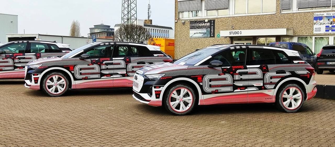 El nuevo Audi Q4 e-tron 2021 estrena el camuflaje de promoción liberando su diseño