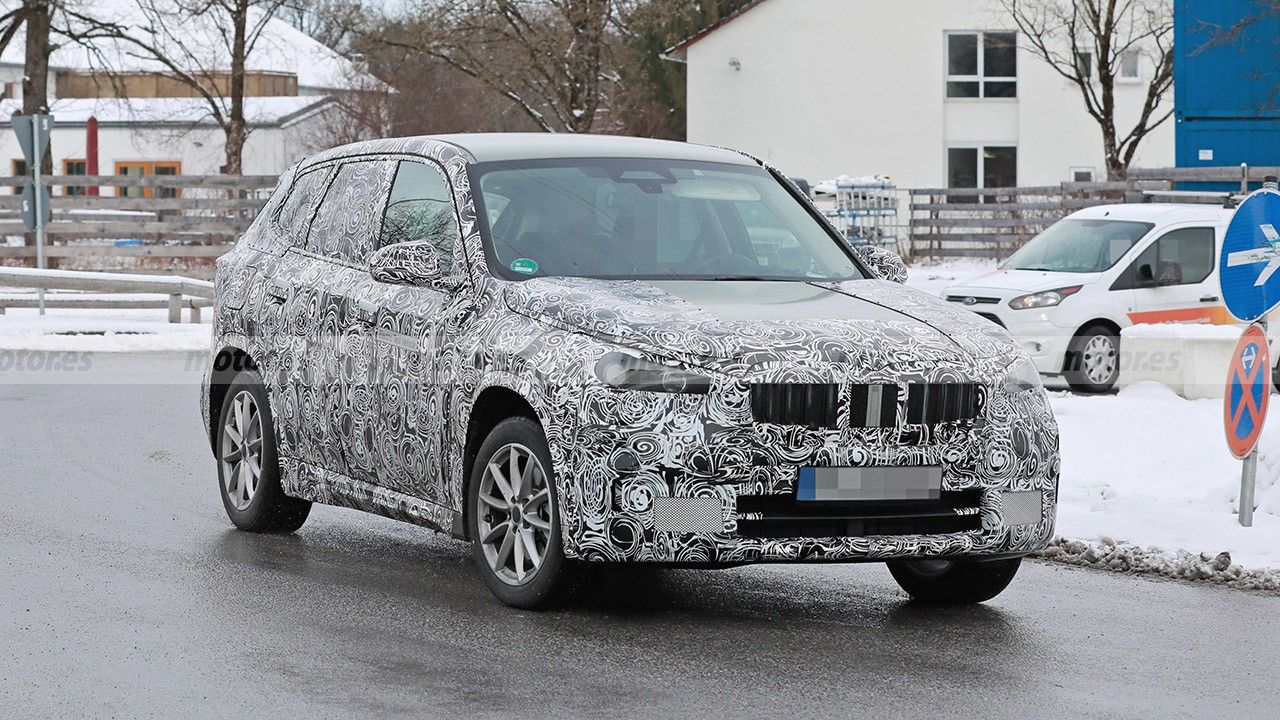 El BMW iX1, la alternativa premium al Volkswagen ID.4, al detalle en estas fotos espía