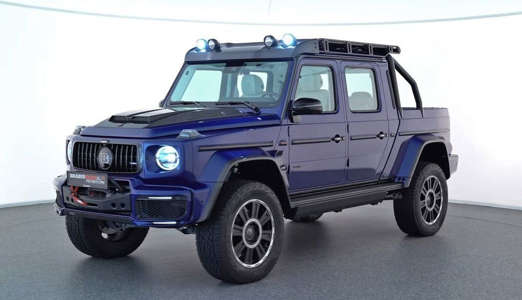 El exclusivo BRABUS 800 Adventure XLP, la quinta unidad fabricada, estrena color