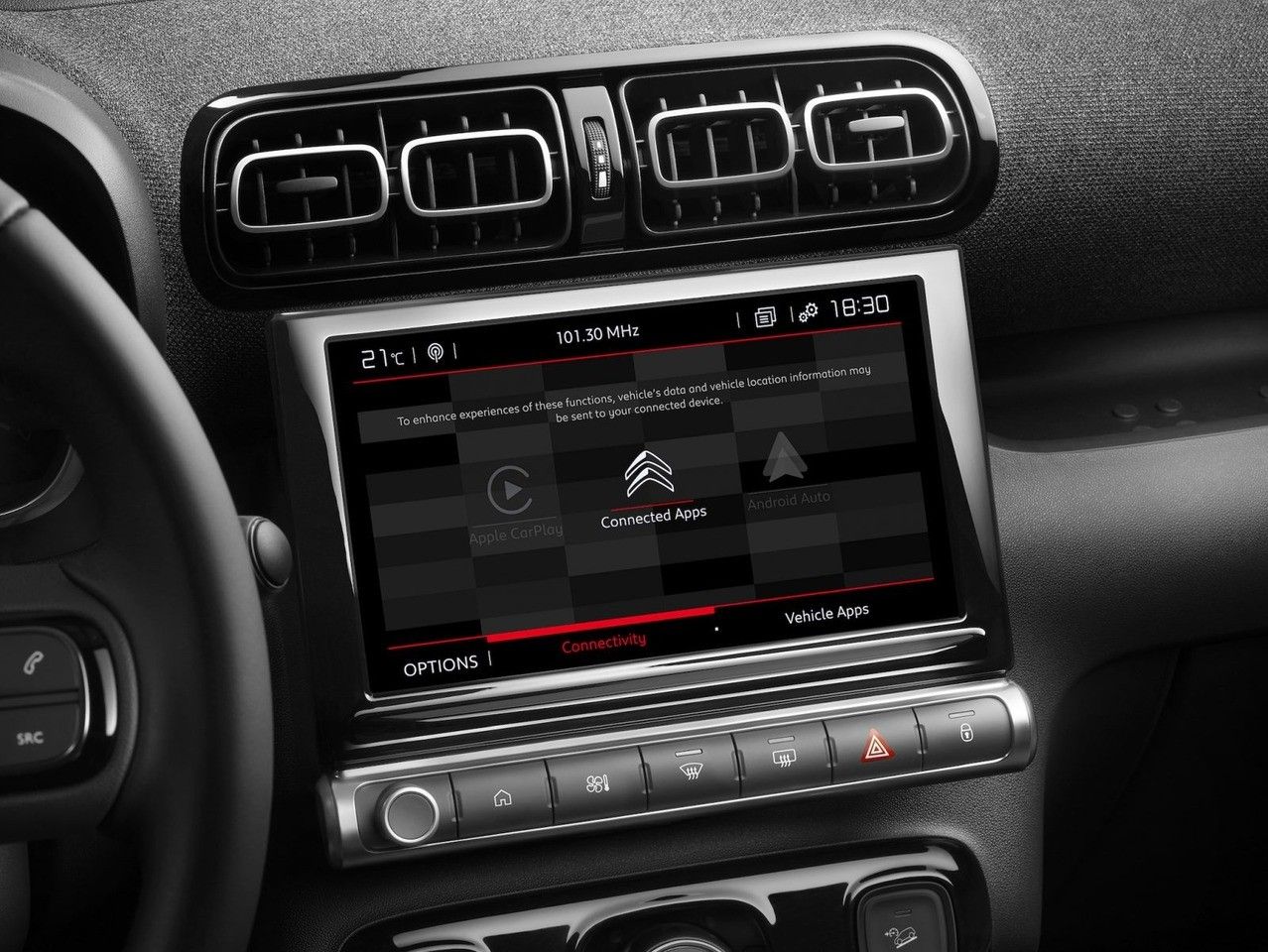 Foto Citroën C3 Aircross 2021 - interior