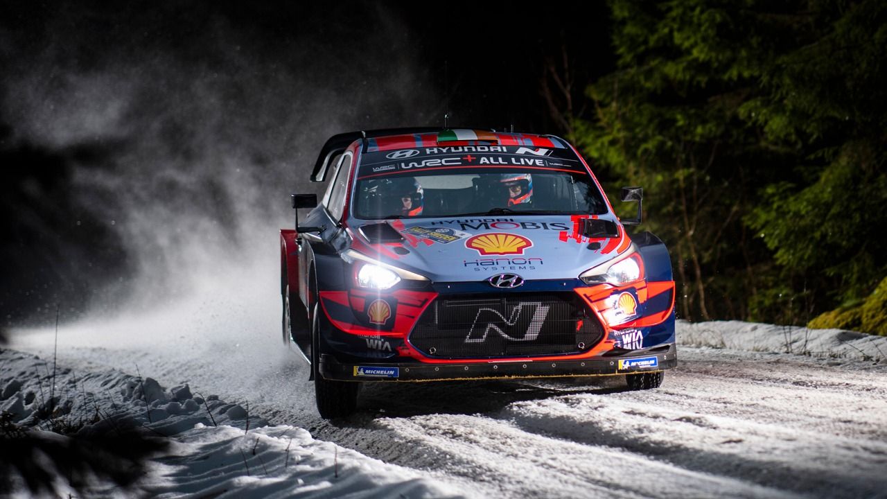 Craig Breen alaba las virtudes del Arctic Rally como prueba invernal