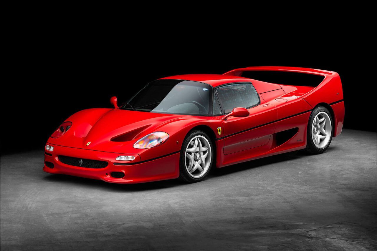 El Ferrari F50 con menos kilómetros del mundo vendido en Estados Unidos