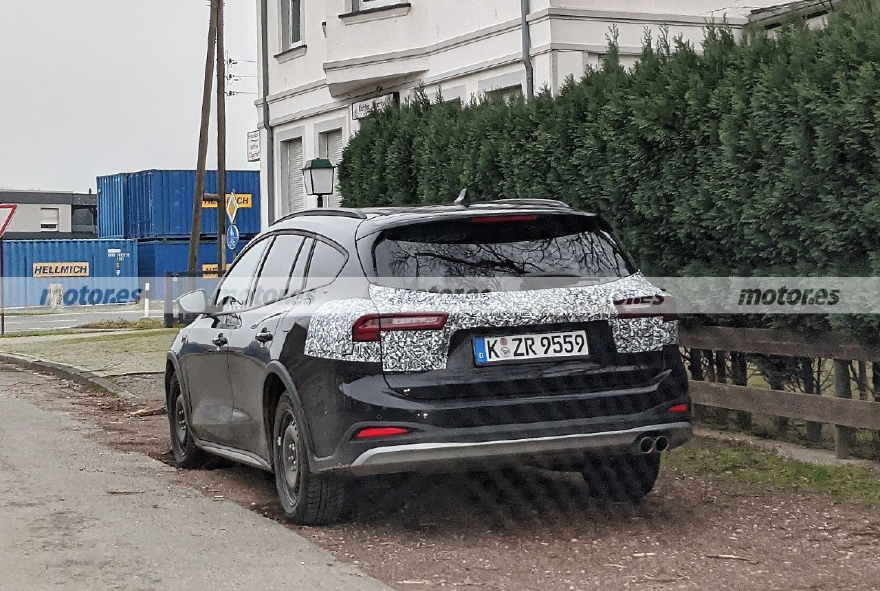 Foto espía Ford Focus SportBreak Active Facelift 2022 - exterior