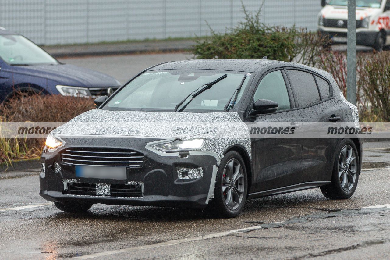 Nuevas fotos espía del Ford Focus Facelift 2022, el compacto luce nueva imagen