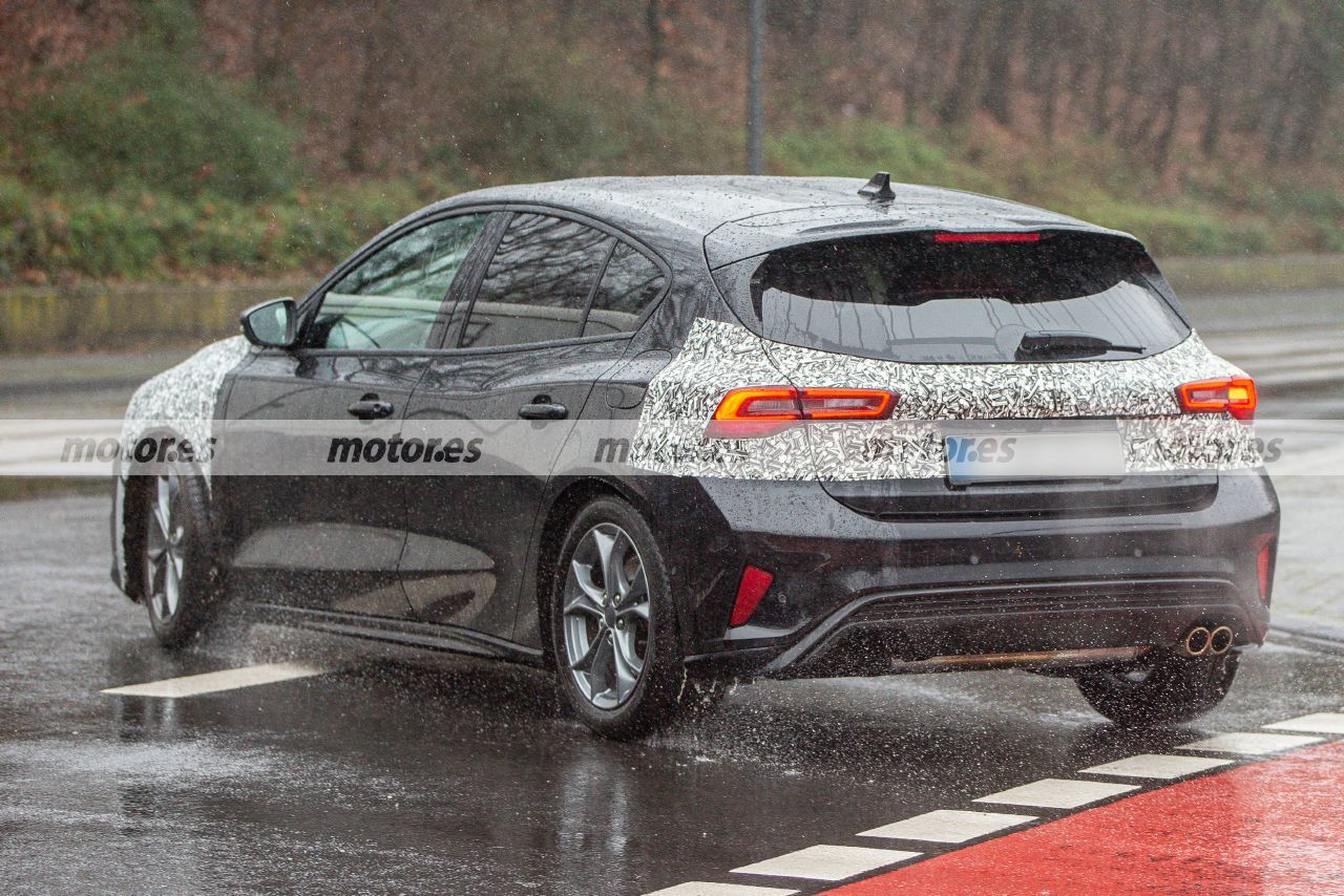 Foto espía Ford Focus Facelift 2022 - exterior