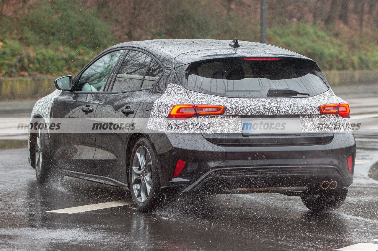 Fotos espía Ford Focus Facelift 2022 - exterior