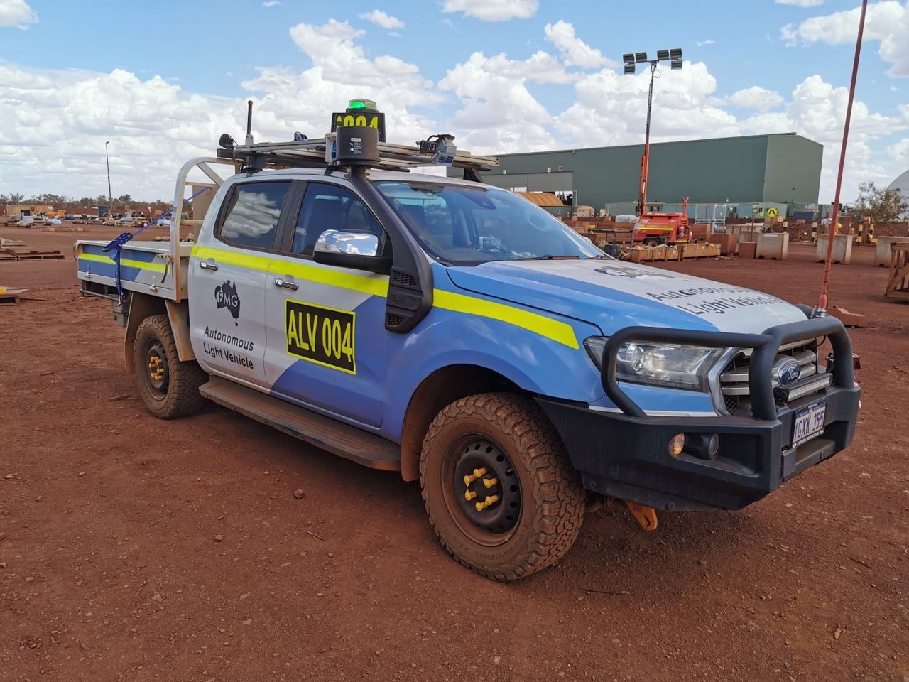 Los primeros Ford Ranger totalmente autónomos ya operan en Australia