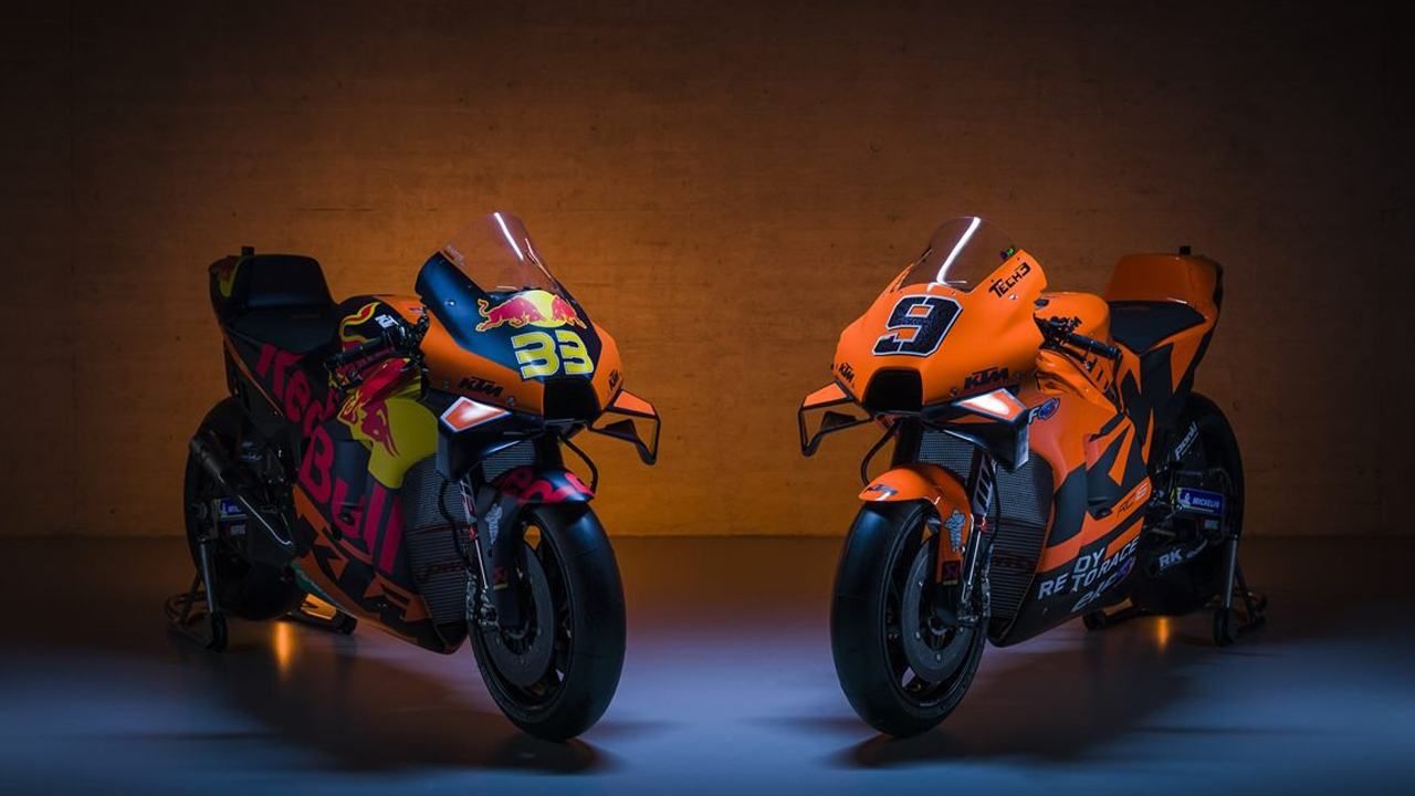 KTM y su equipo satélite Tech 3 presentan sus MotoGP para 2021